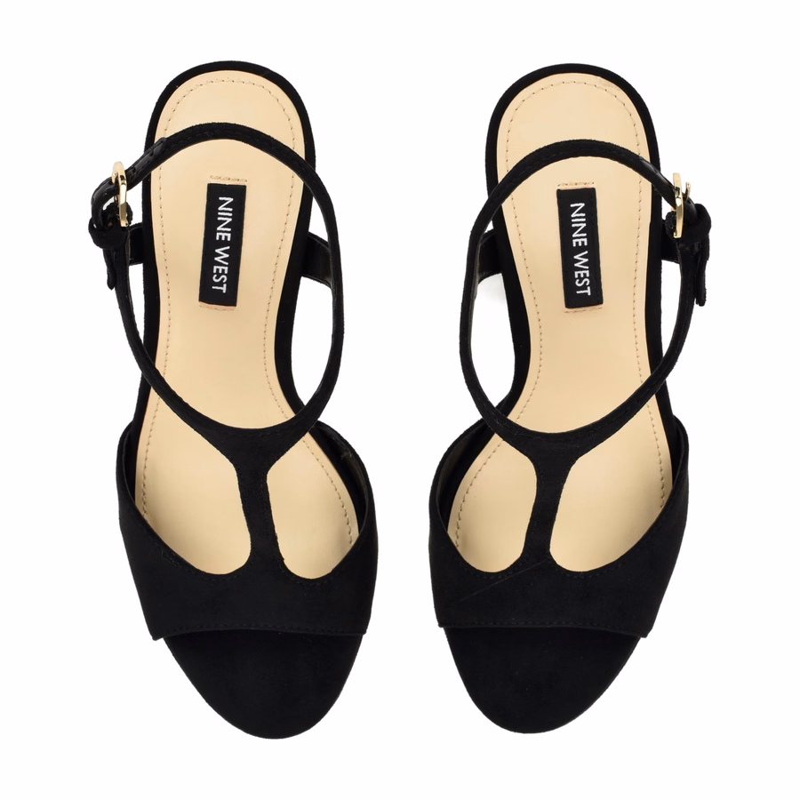 Naini Plateau-Sandalen – Schwarz