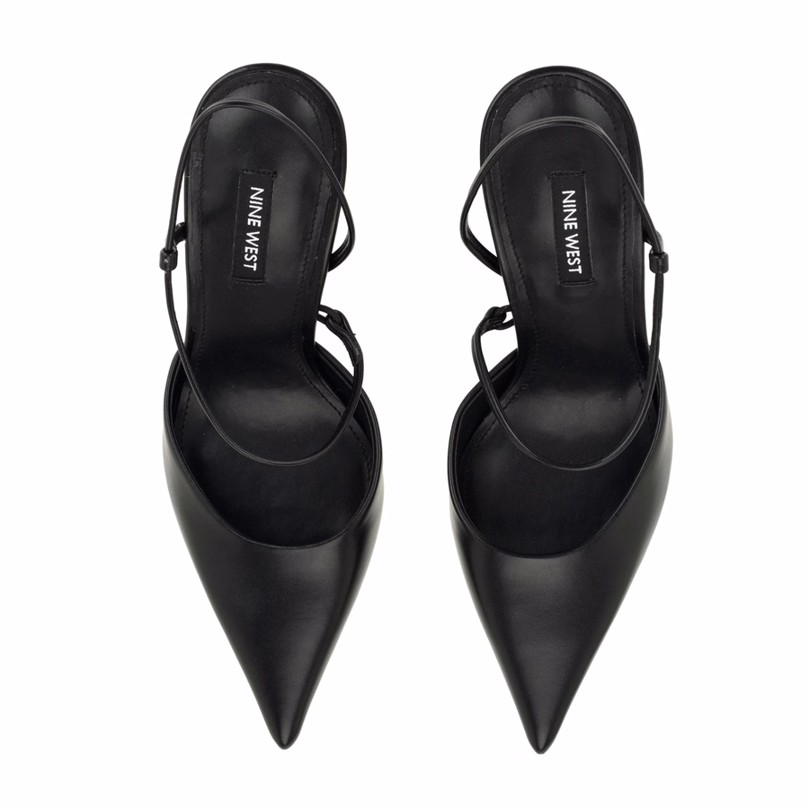 Galora Slingback-Pumps – Schwarz