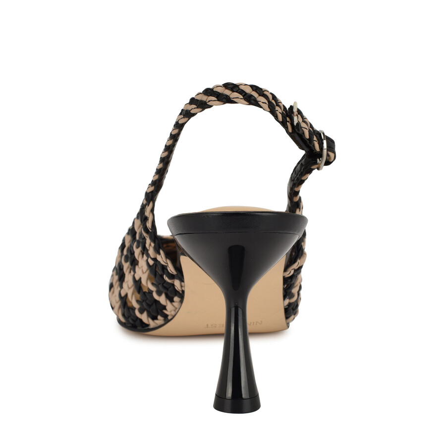 madalene gewebte slingbacks