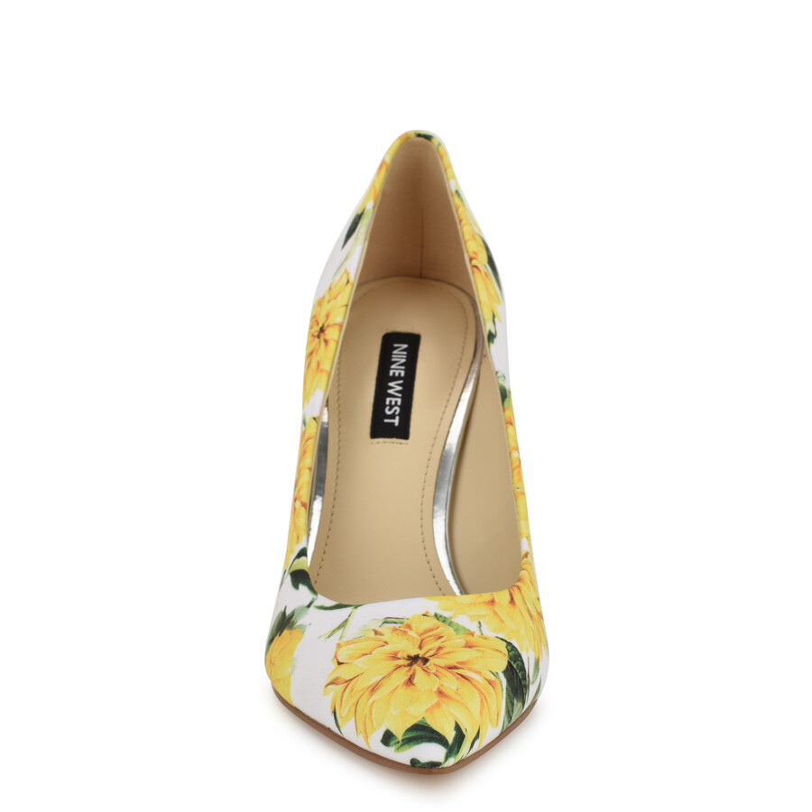 frische pumps mit spitzer zehenpartie