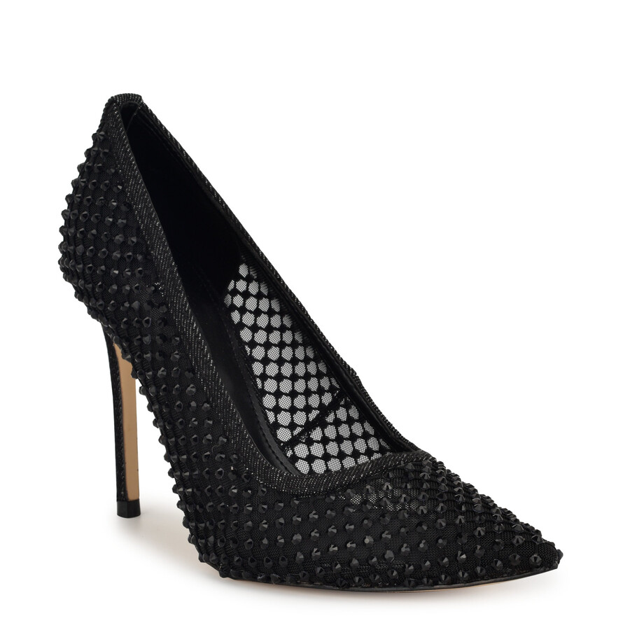 freshe strass-mesh-pumps