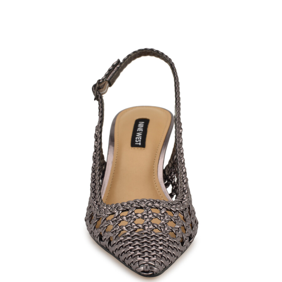 madalene gewebte slingbacks