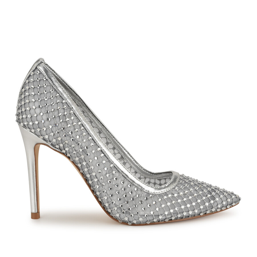 freshe strass-mesh-pumps