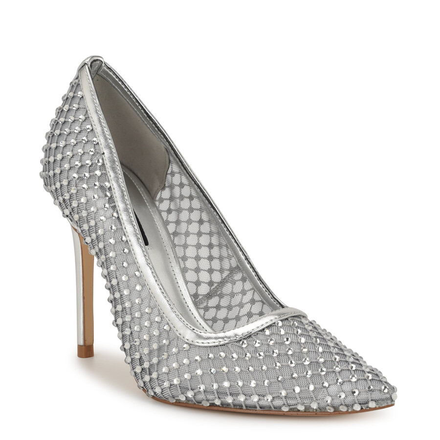 freshe strass-mesh-pumps