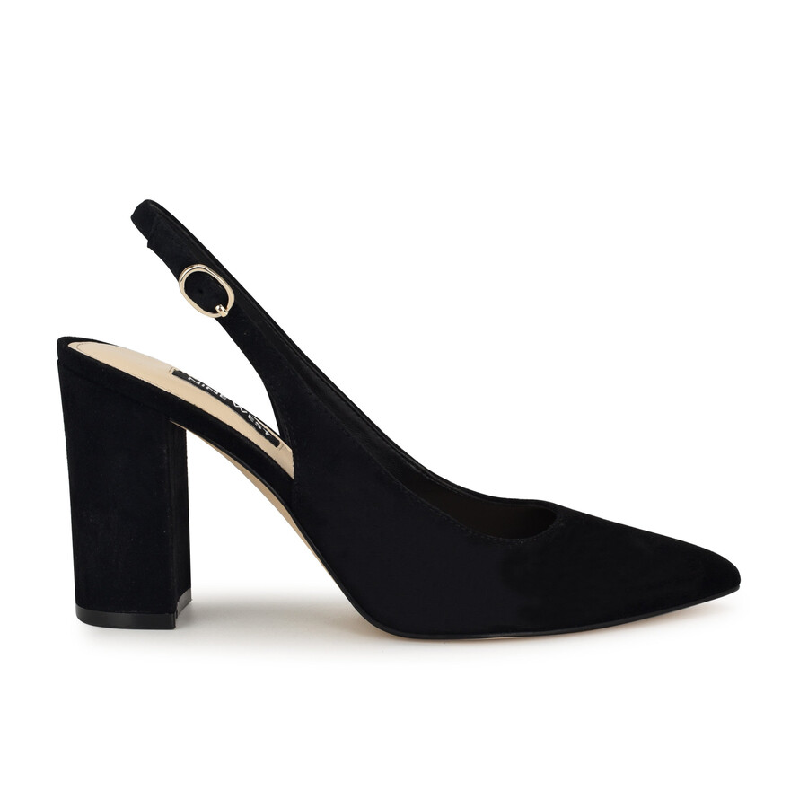 gompell slingback-pumps mit blockabsatz