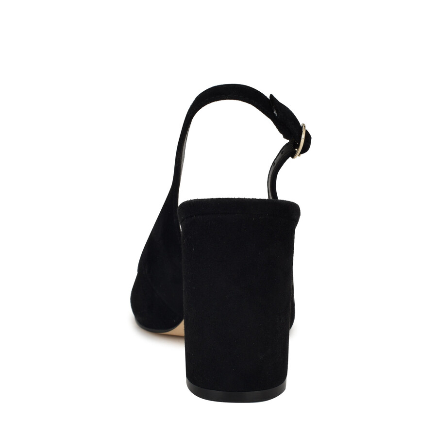 gompell slingback-pumps mit blockabsatz