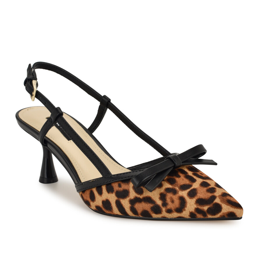 reega slingback-pumps mit schleife