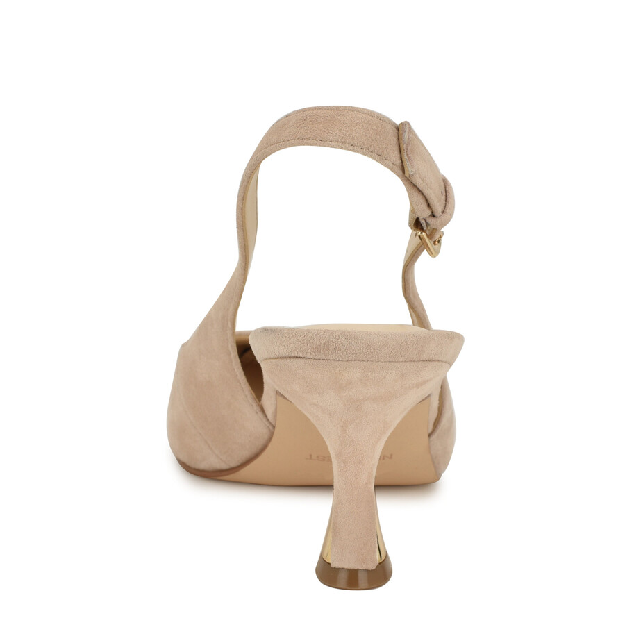 jannit slingback-pumps mit spitzer zehenpartie