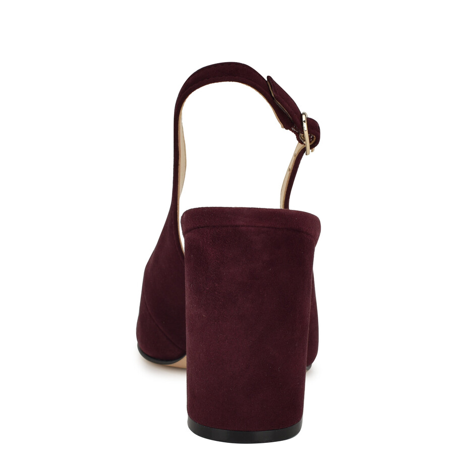 gompell slingback-pumps mit blockabsatz