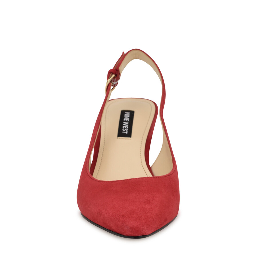 jannit slingback-pumps mit spitzer zehenpartie
