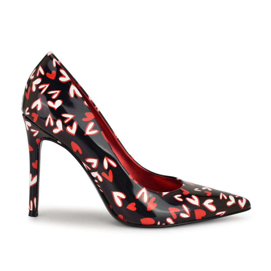 frische pumps mit spitzer zehenpartie