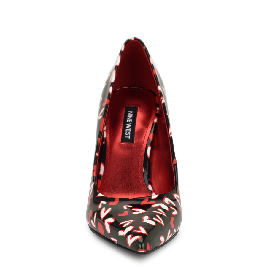 frische pumps mit spitzer zehenpartie