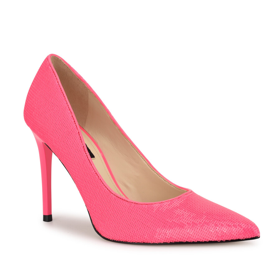 frische pumps mit spitzer zehenpartie