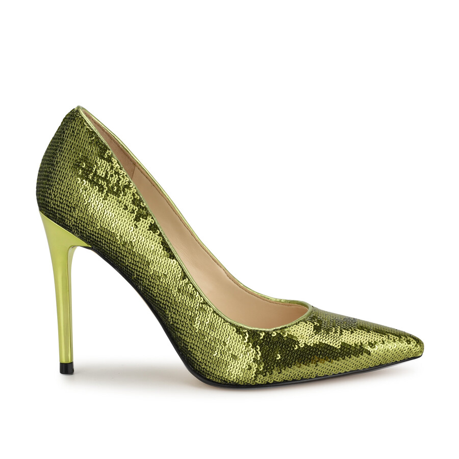 frische pumps mit spitzer zehenpartie