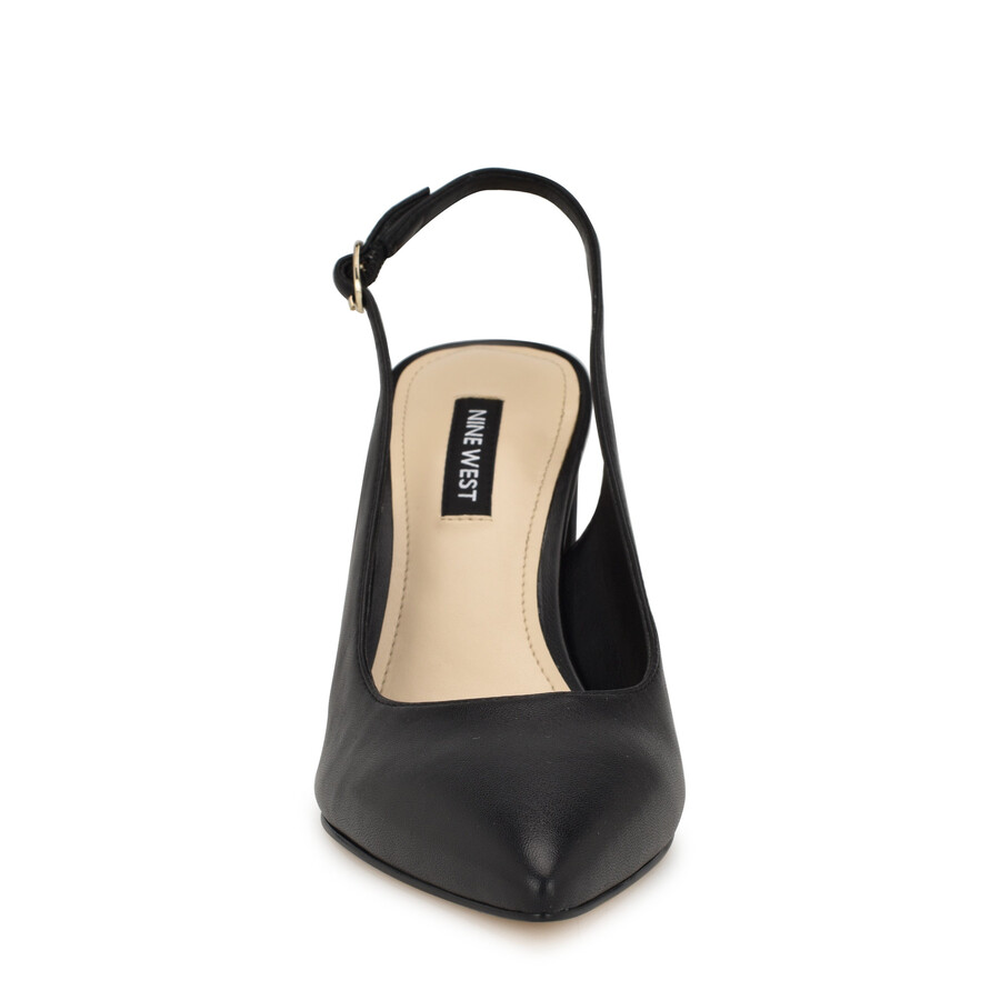 gompell slingback-pumps mit blockabsatz