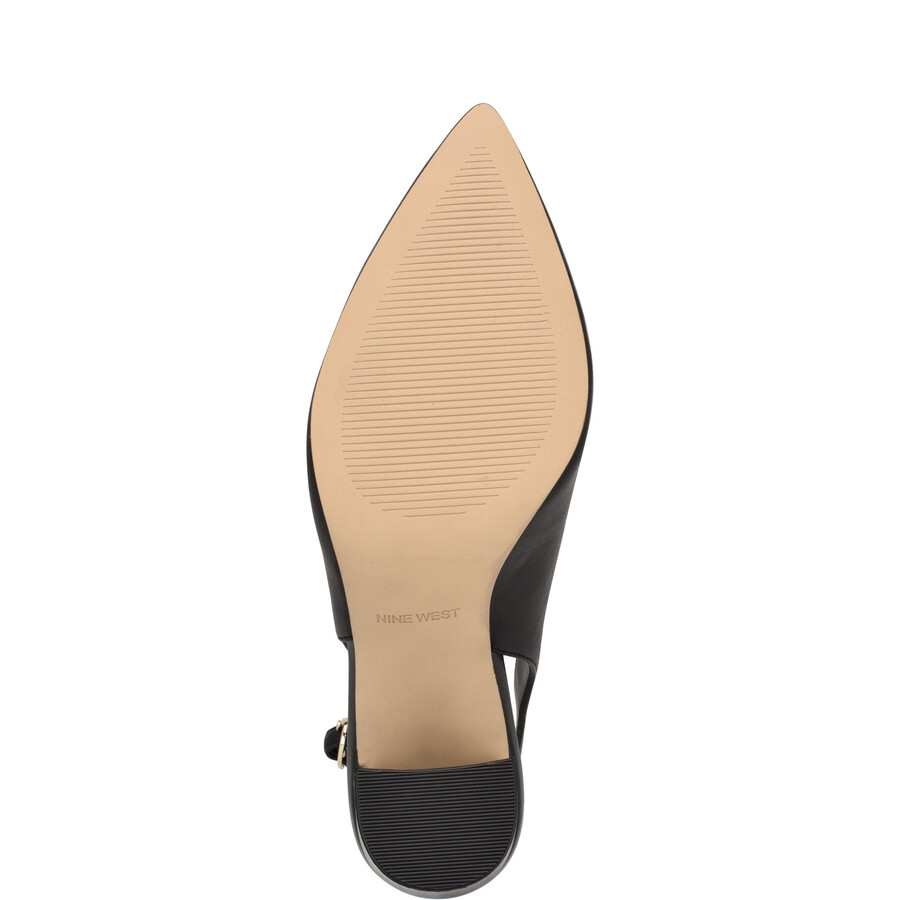 gompell slingback-pumps mit blockabsatz