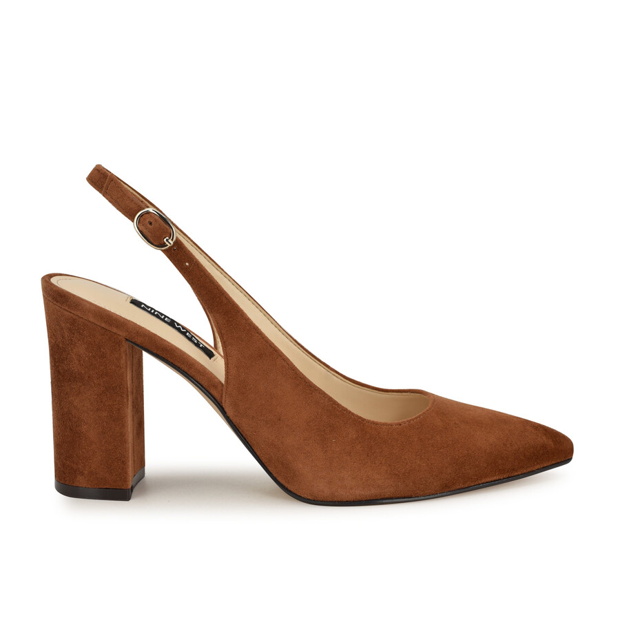 gompell slingback-pumps mit blockabsatz