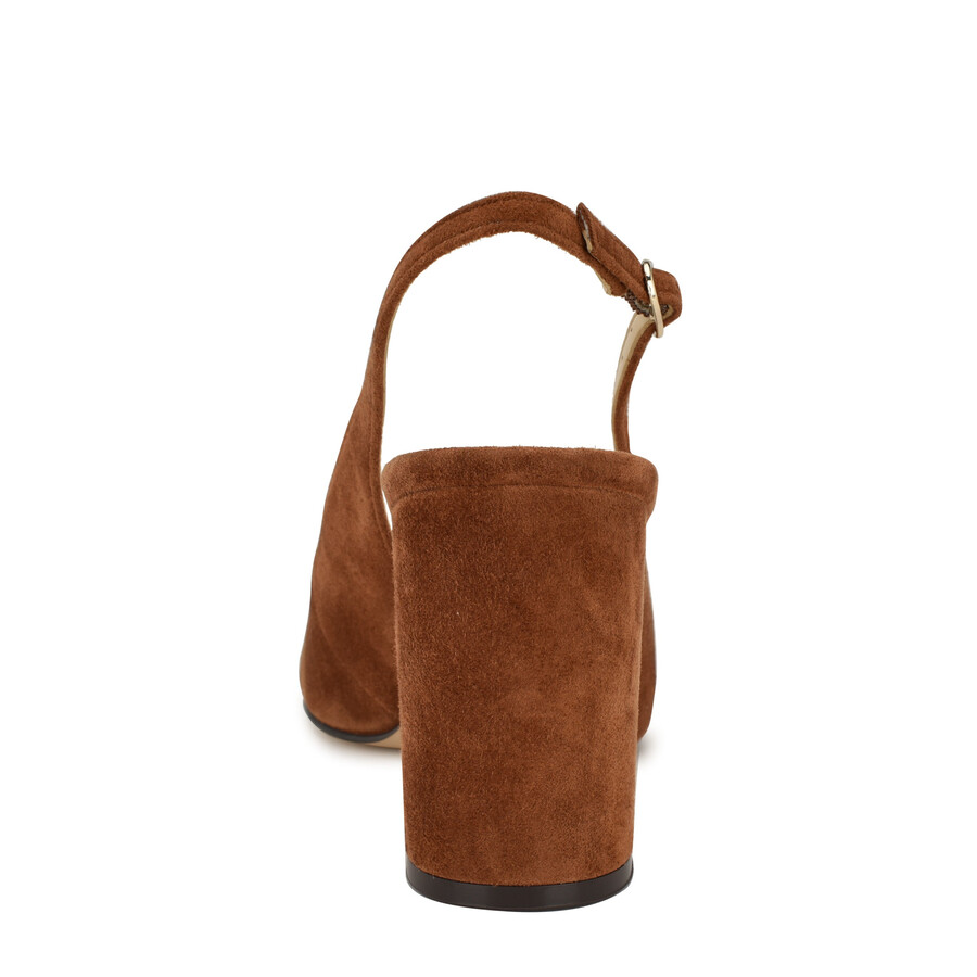 gompell slingback-pumps mit blockabsatz