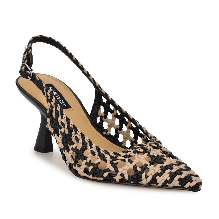 madalene gewebte slingbacks