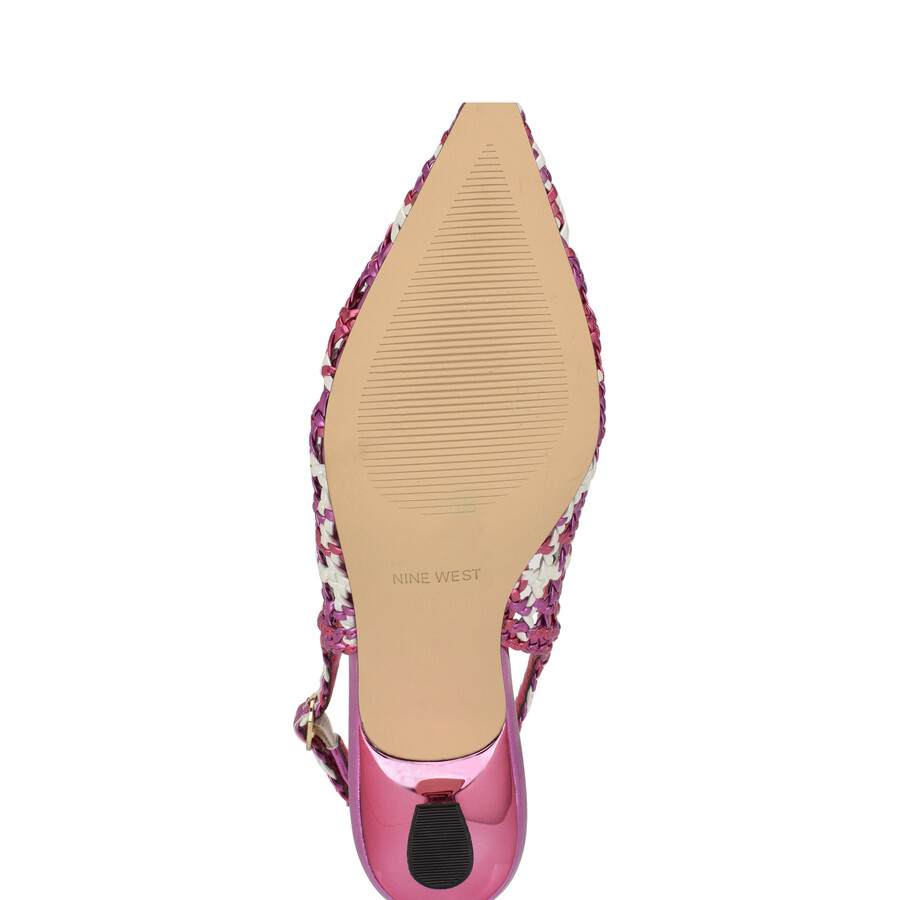 madalene gewebte slingbacks