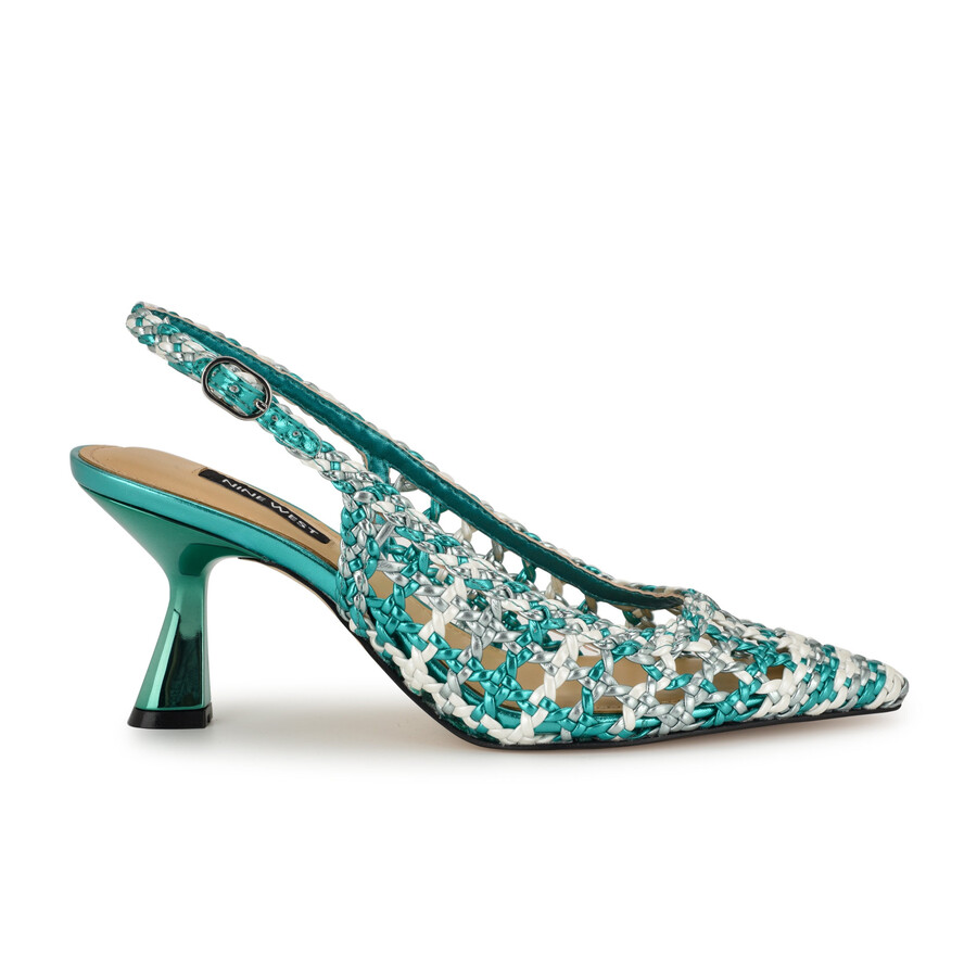 madalene gewebte slingbacks