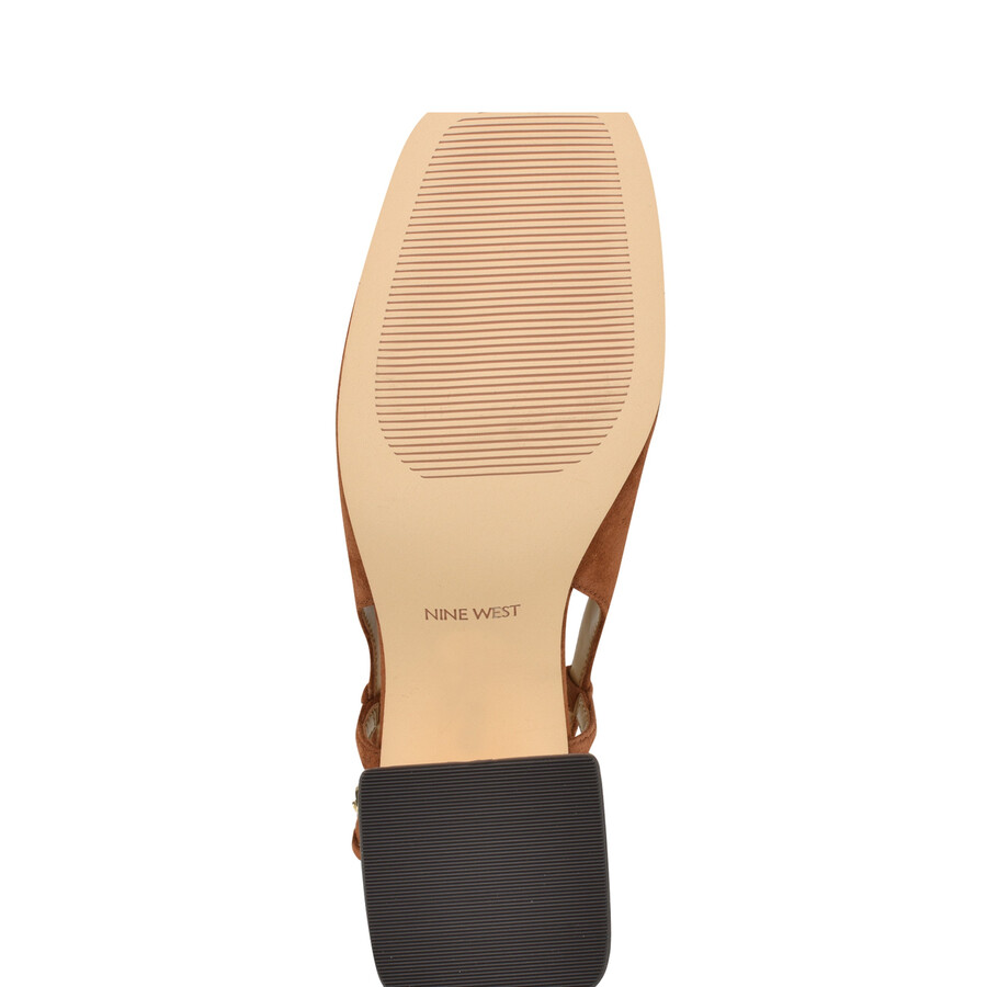 slingback-pumps mit gegossenem blockabsatz