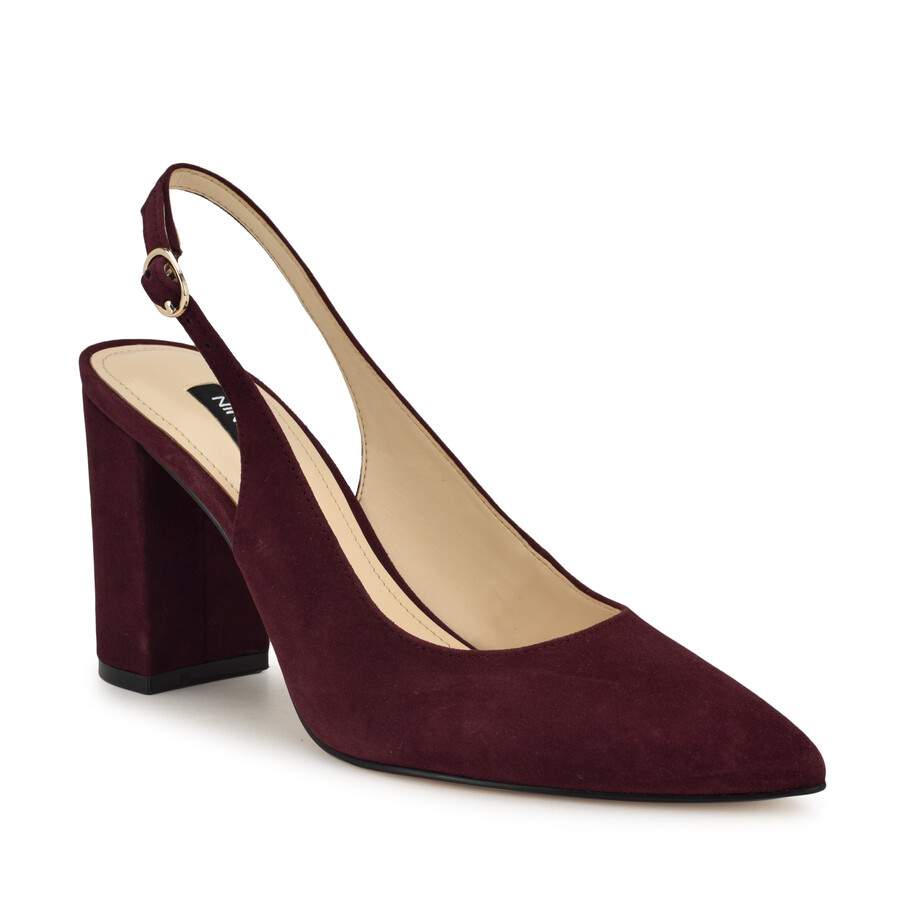 gompell slingback-pumps mit blockabsatz