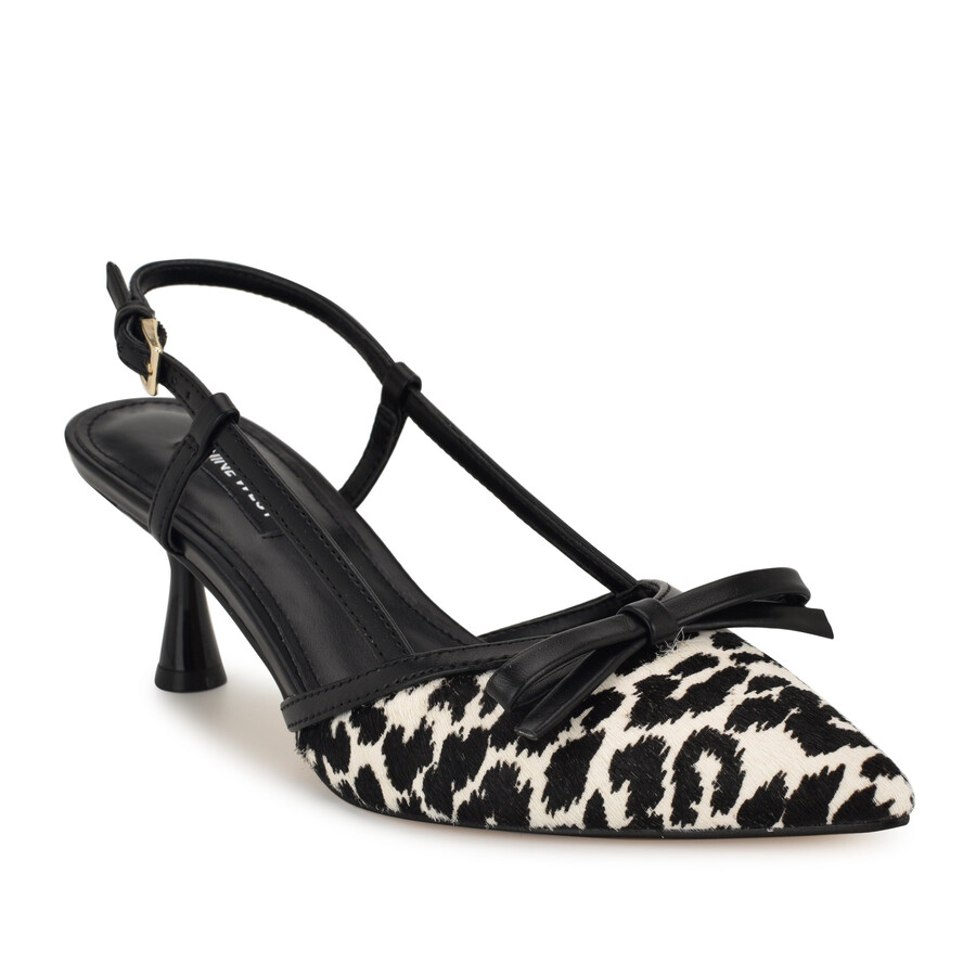 reega slingback-pumps mit schleife