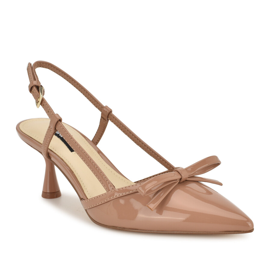 reega slingback-pumps mit schleife