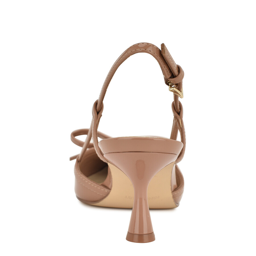 reega slingback-pumps mit schleife