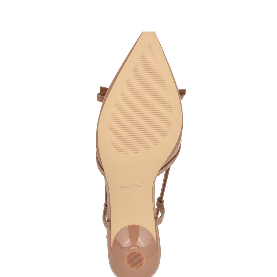 reega slingback-pumps mit schleife