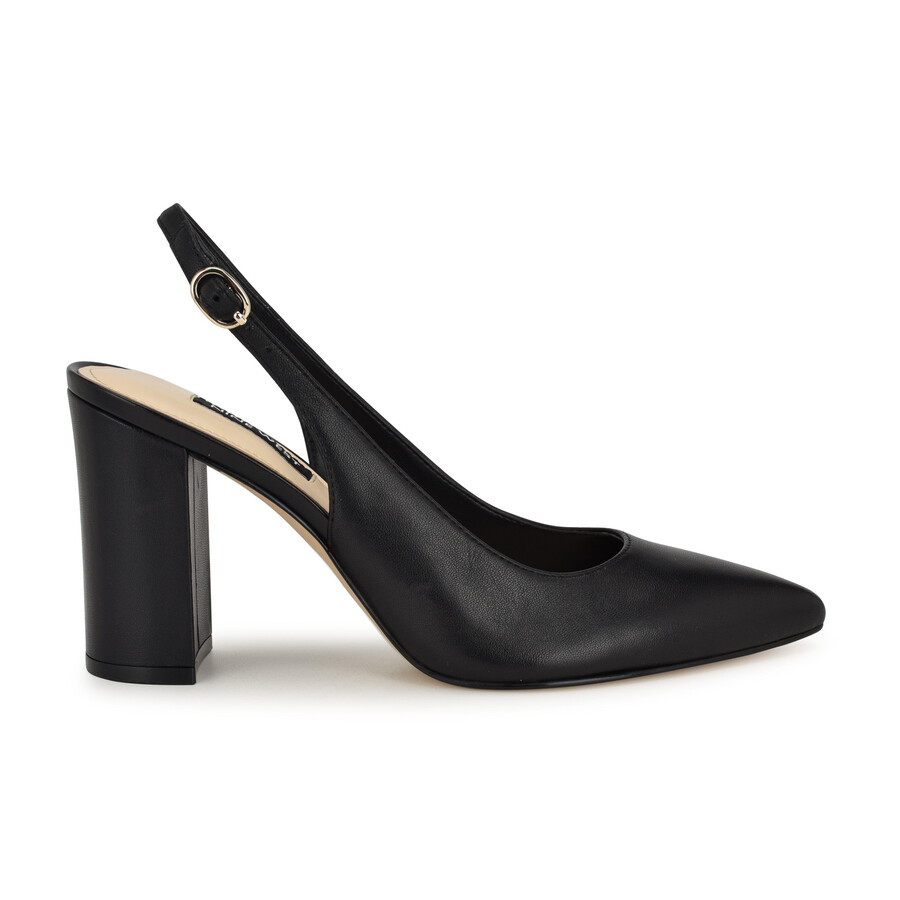 gompell slingback-pumps mit blockabsatz