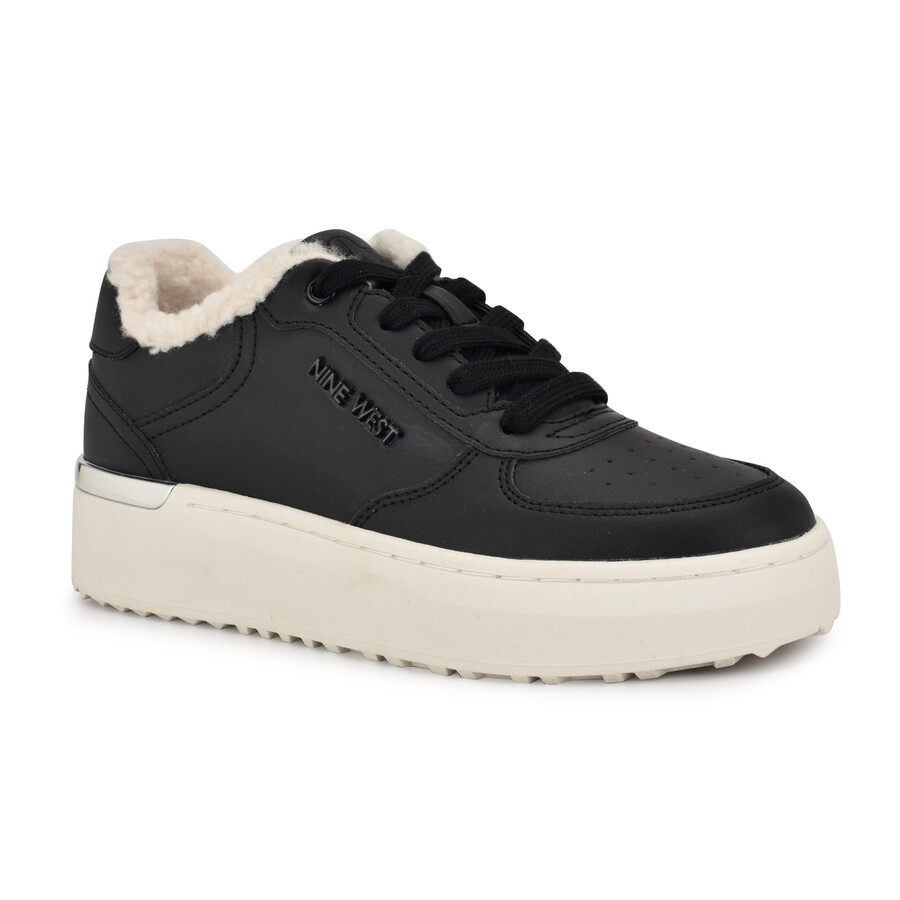 kuschelige schnür-sneaker