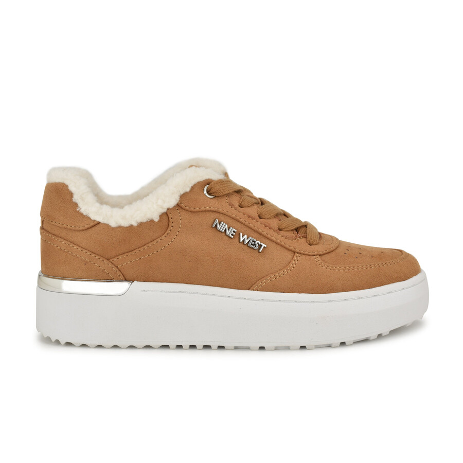 kuschelige schnür-sneaker