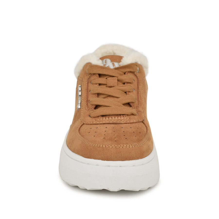 kuschelige schnür-sneaker