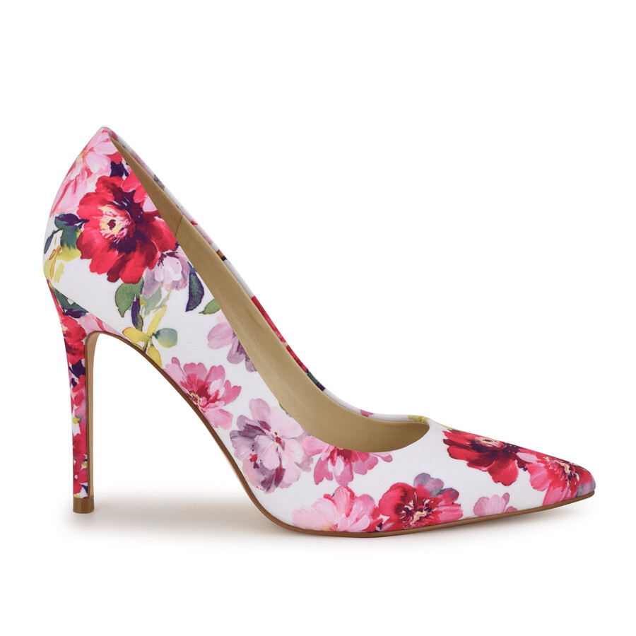 frische pumps mit spitzer zehenpartie