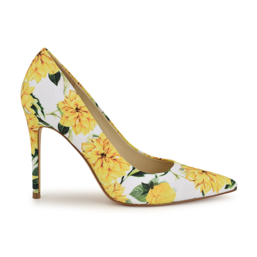 frische pumps mit spitzer zehenpartie
