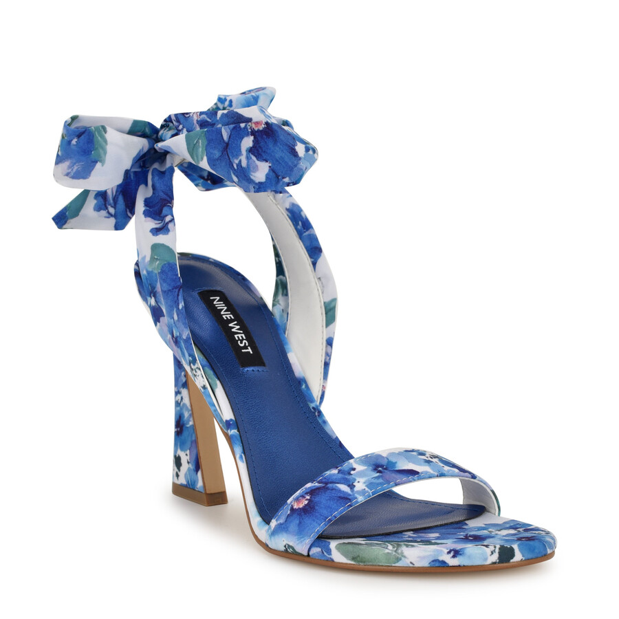 kelsie – knöchelwickel-sandalen mit absatz