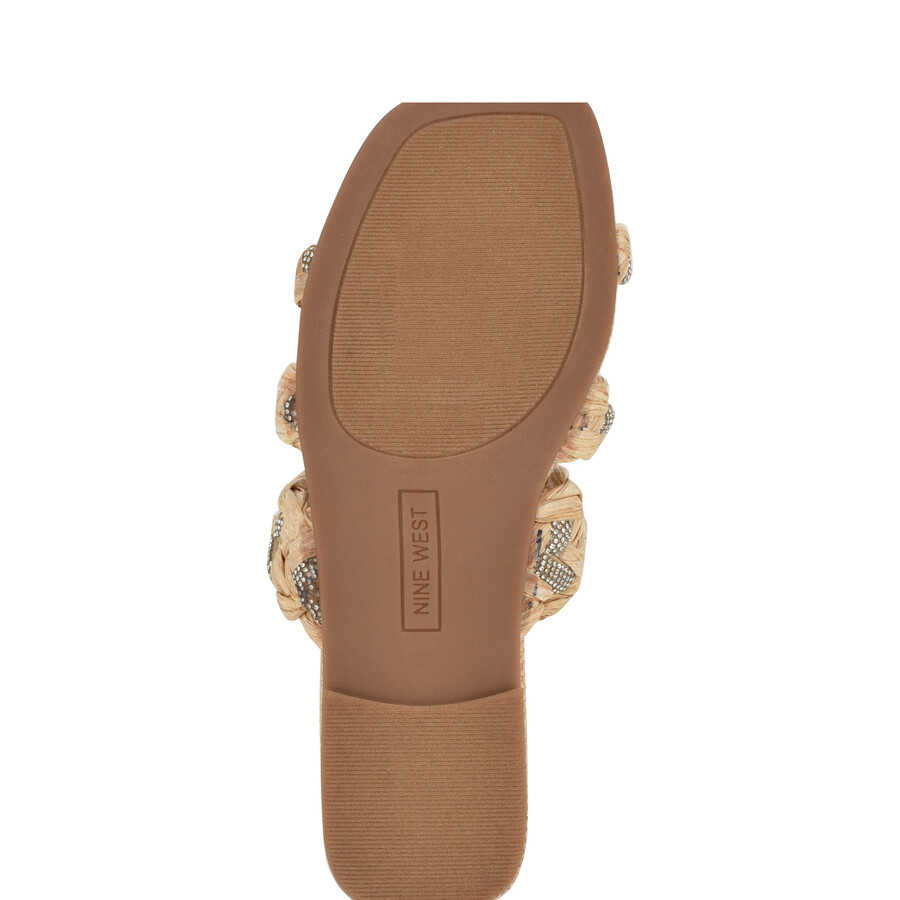 flache qazz-sandalen