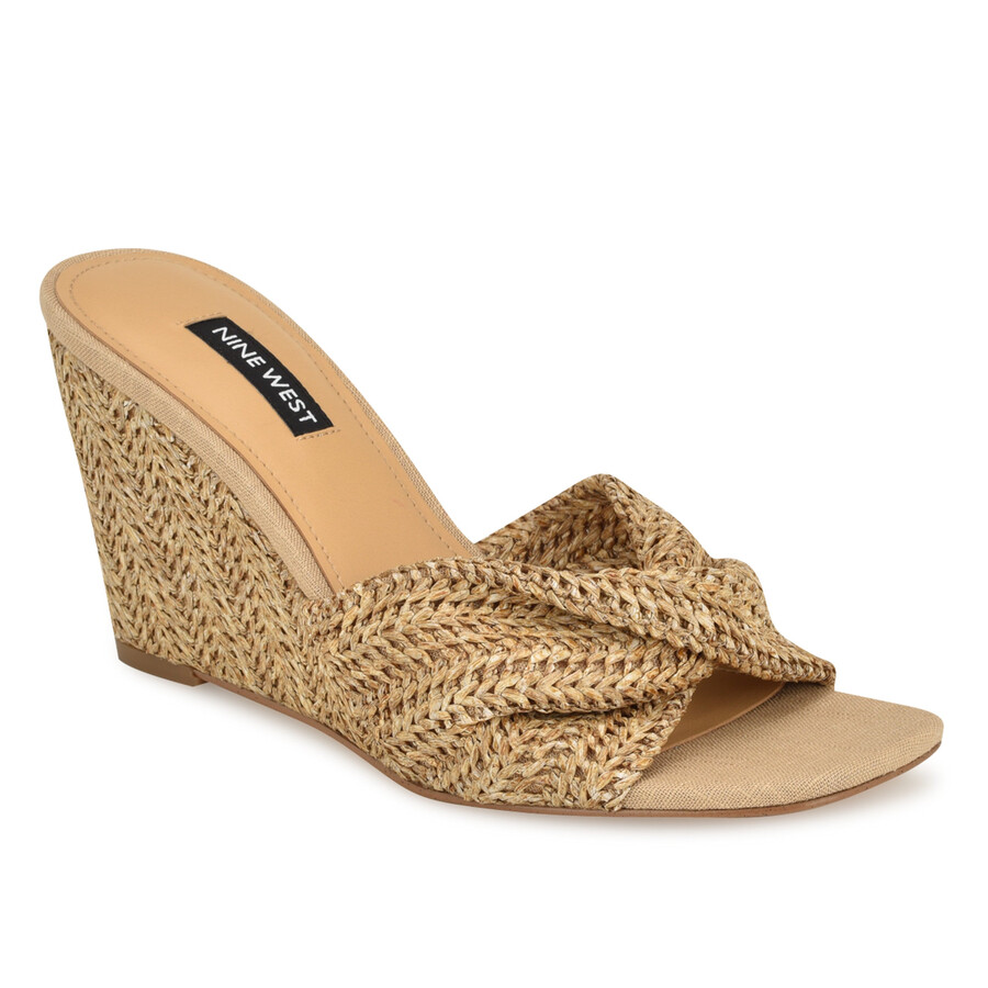 nikhil twist keilsandalen