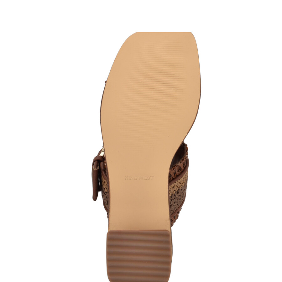 ebels – slide-sandalen mit blockabsatz