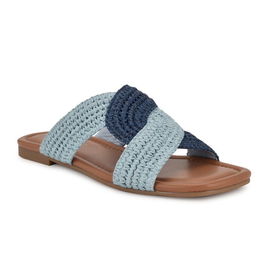 flache quara-sandalen