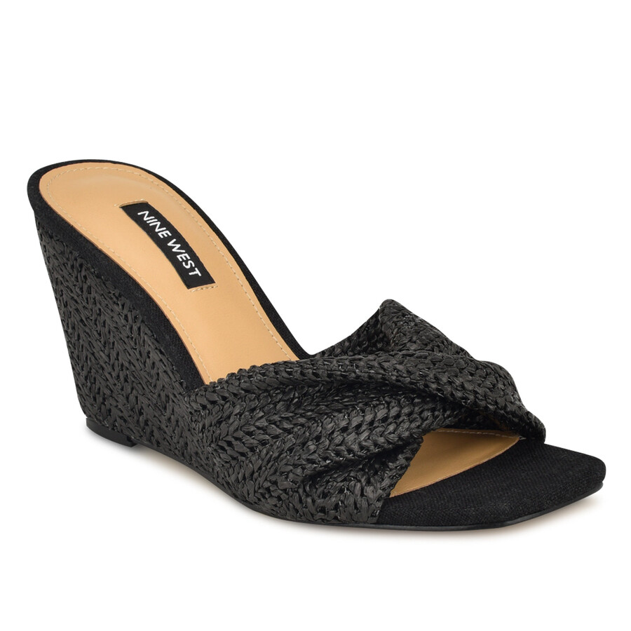 nikhil twist keilsandalen