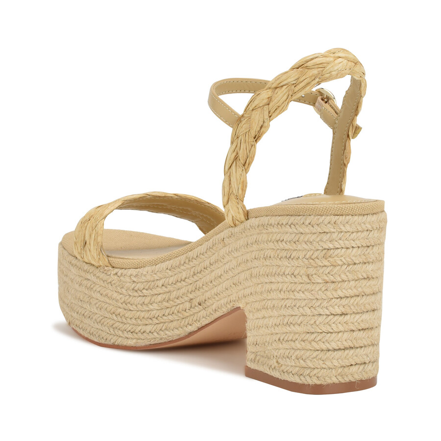 rivva espadrilles-sandalen mit absatz