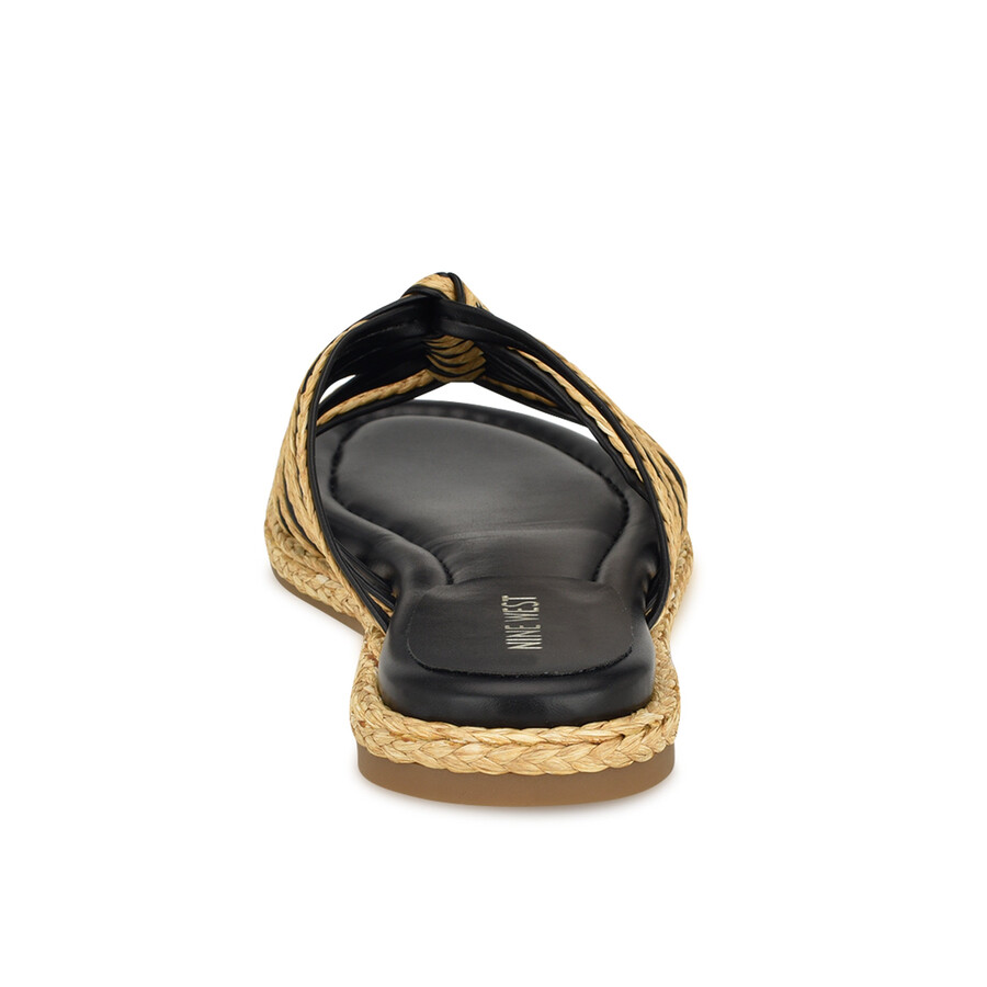 flache espadrilles-sandalen „adila