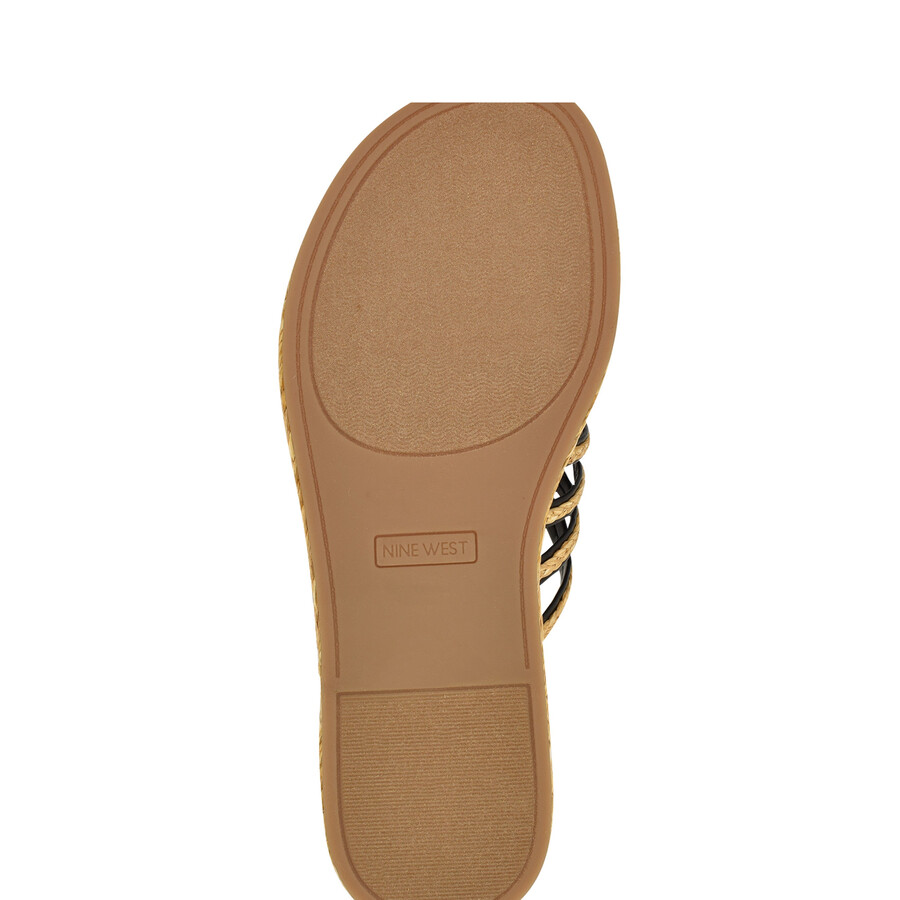 flache espadrilles-sandalen „adila