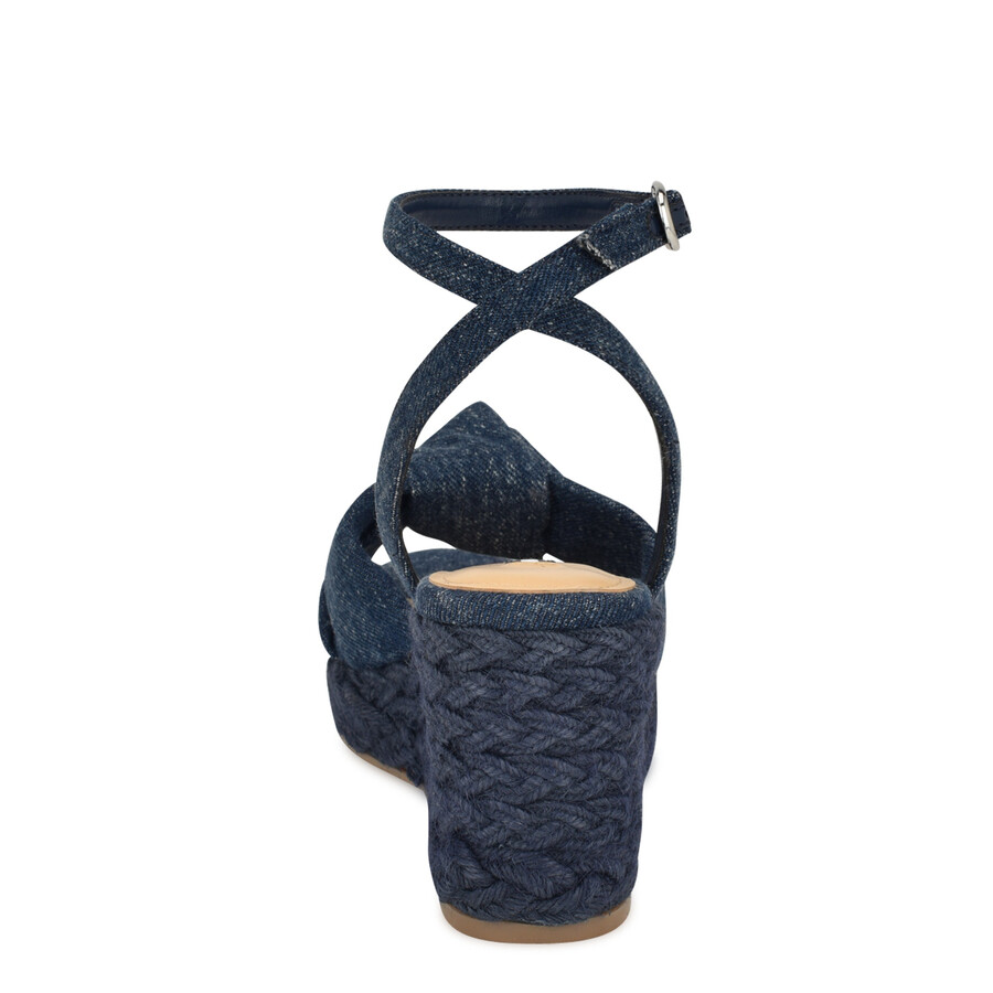 dotime espadrille-keilsandalen
