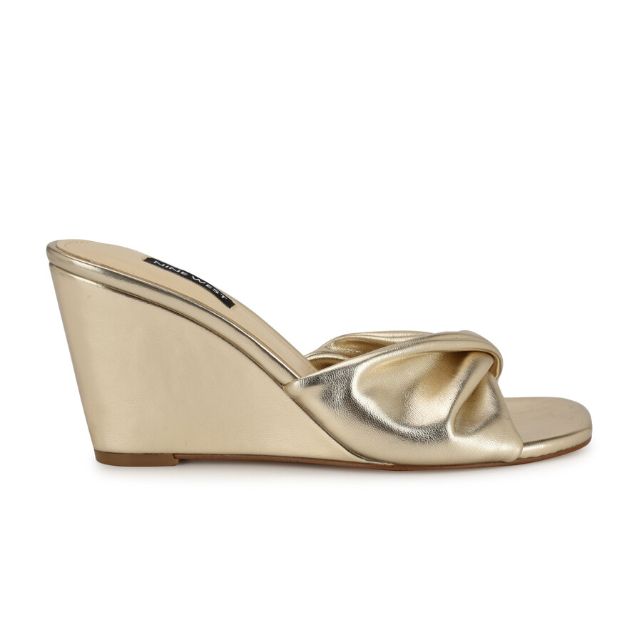 nikhil twist keilsandalen