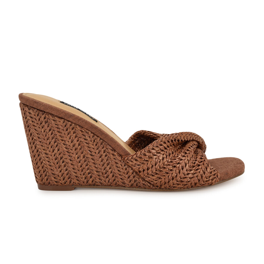 nikhil twist keilsandalen
