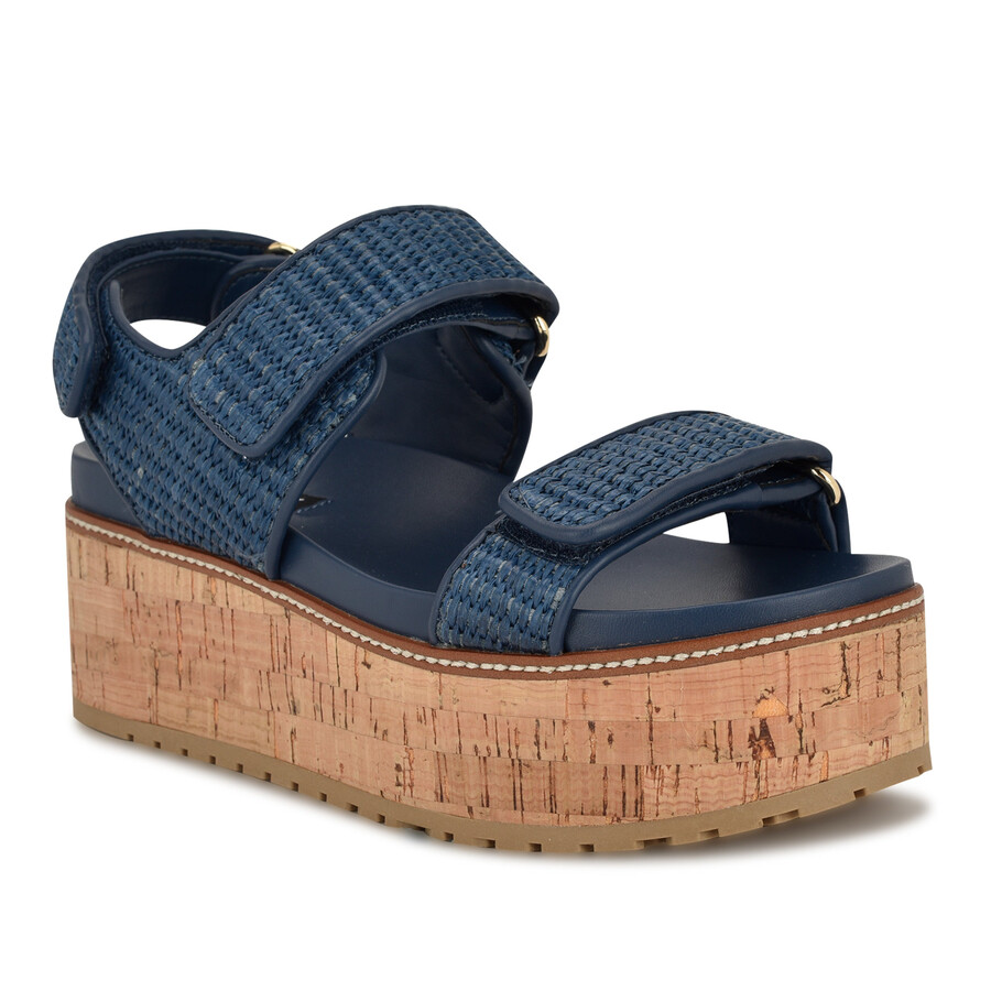 heavin plateau-keilsandalen